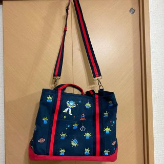 ルートート(ROOTOTE)のマミールー2ウェイ　バッグ　刺繍　(マザーズバッグ)