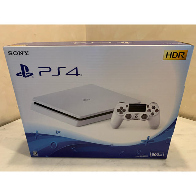 CUH-2200AB02PS4本体プレステ4 PlayStation4 グレイシャー ホワイト500GB