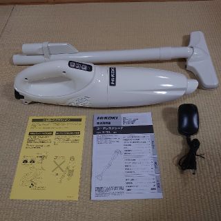 ヒタチ(日立)のコードレス掃除機 HiKOKi(旧日立工機)R7DLホワイト(掃除機)