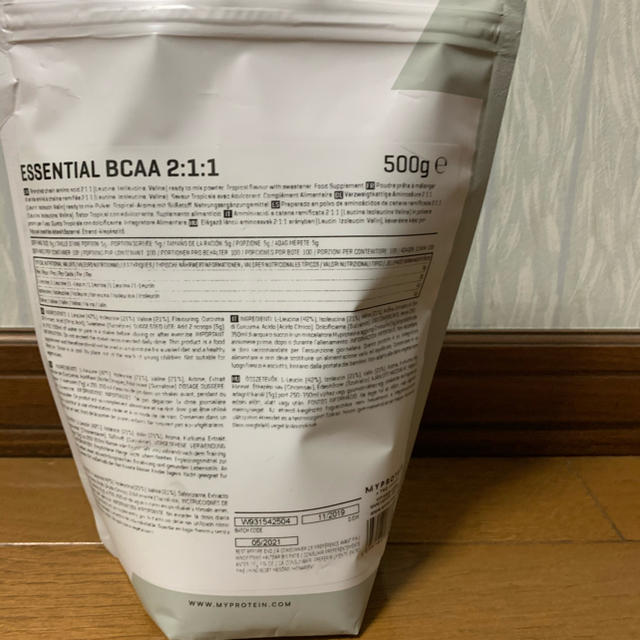 MYPROTEIN(マイプロテイン)のMY PROTEIN マイプロテイン　BCAA トロピカル 食品/飲料/酒の健康食品(プロテイン)の商品写真