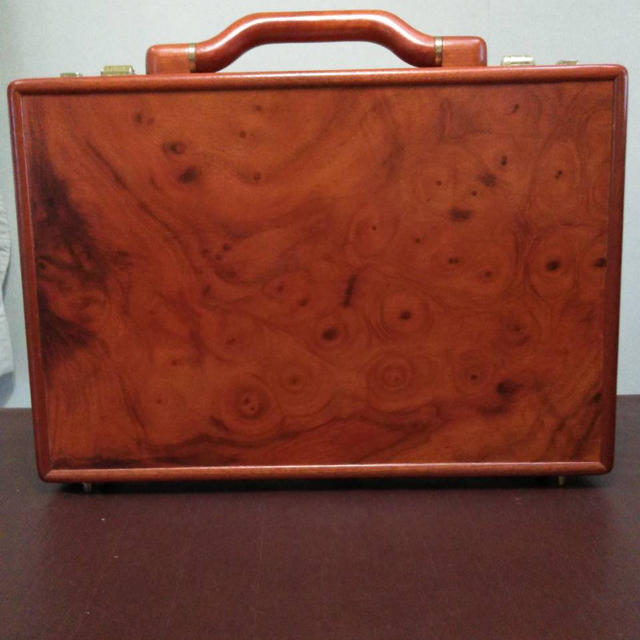 PRESTO アタッシュケース(木製) - ビジネスバッグ