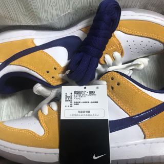 ナイキ(NIKE)の画像2.3枚目要確認　NIKE SB DUNK LOW LASER ORANGE(スニーカー)