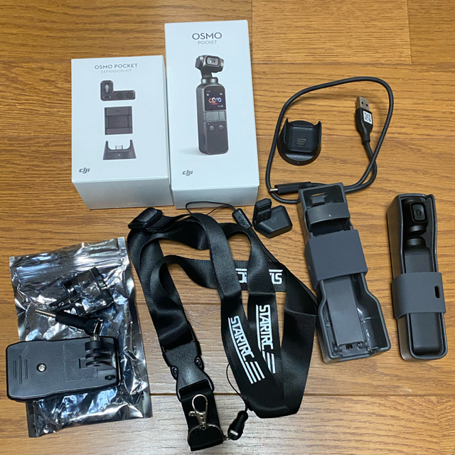 DJI Osmo Pocket 本体　EXPANSION KITオズモポケットビデオカメラ