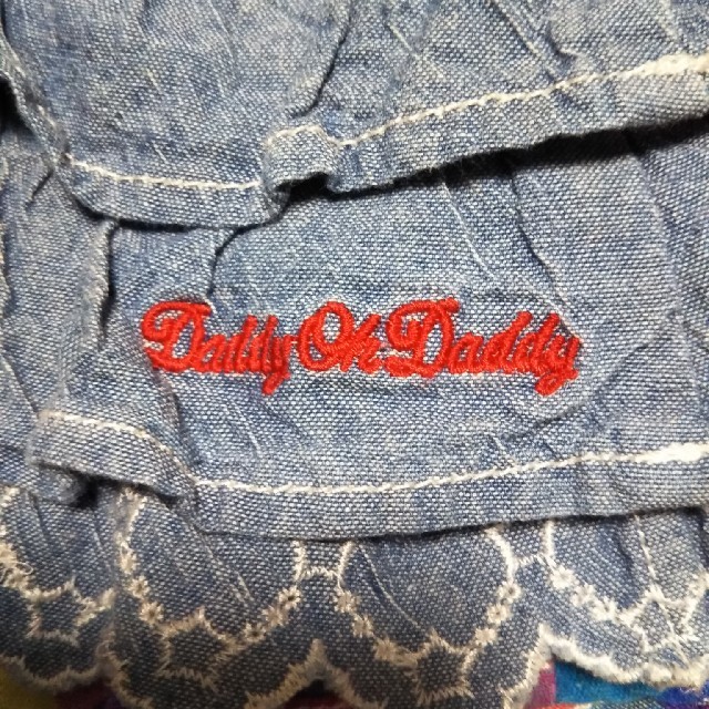 daddy oh daddy(ダディオーダディー)のリバーシブルスカラップレーススカート★DaddyohDaddy キッズ/ベビー/マタニティのベビー服(~85cm)(スカート)の商品写真