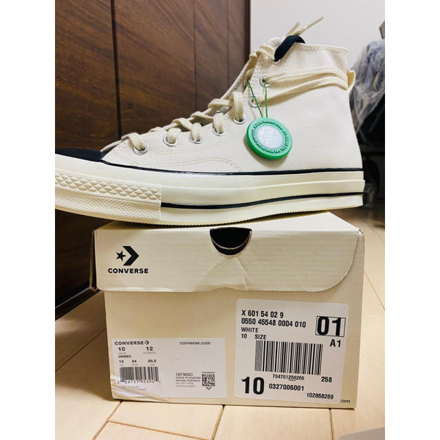 FEAR OF GOD(フィアオブゴッド)のはるき様専用fog× CONVERSE CHUCK 70  メンズの靴/シューズ(スニーカー)の商品写真