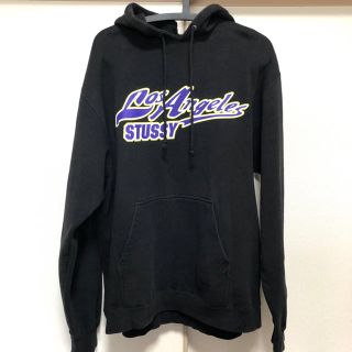 【LAで購入】stussy パーカー　レイカーズ風(パーカー)