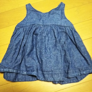 ベビーギャップ(babyGAP)のGAP baby デニムワンピース(ワンピース)