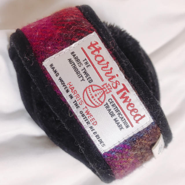 Harris Tweed(ハリスツイード)の《Harris Tweed》イヤマフ レディースのファッション小物(イヤーマフ)の商品写真