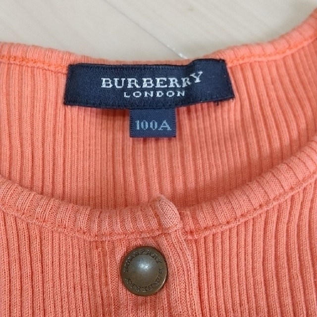 BURBERRY(バーバリー)のBURBERRY 女の子 子供服 カットソー キッズ/ベビー/マタニティのキッズ服女の子用(90cm~)(Tシャツ/カットソー)の商品写真