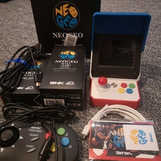 ネオジオ(NEOGEO)の neogeo mini パッド miniHDMIケーブ付 ネオジオミニ(家庭用ゲーム機本体)