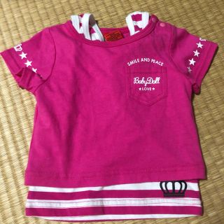 ベビードール(BABYDOLL)のBABY DOLLのキッズ服 サイズ80(Ｔシャツ)