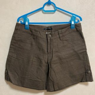 イング(INGNI)のINGNI used ショートパンツ 2枚セット ブラウン ベージュ イング(ショートパンツ)