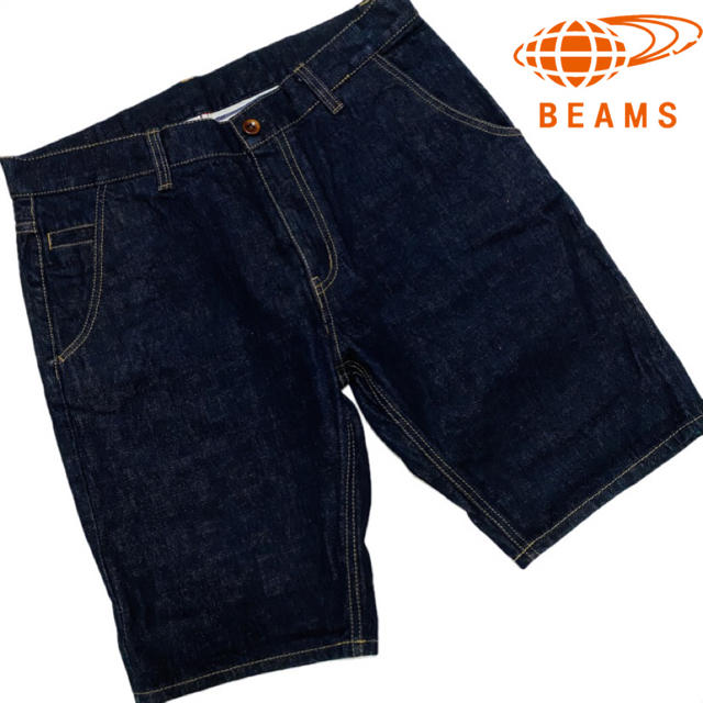 BEAMS(ビームス)の【ビームスライツ】デニムハーフパンツ ショートパンツ beams メンズのパンツ(ショートパンツ)の商品写真