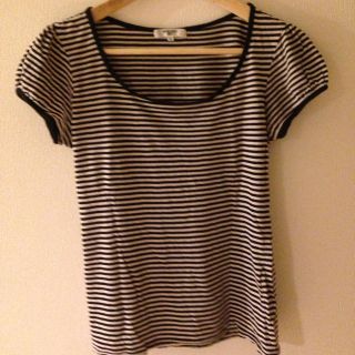ナチュラルビューティーベーシック(NATURAL BEAUTY BASIC)のNBB ボーダーＴシャツ(Tシャツ(半袖/袖なし))
