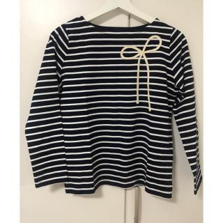 タルボット(TALBOTS)のTALBOTS ボーダートップス　新品未着用(カットソー(長袖/七分))