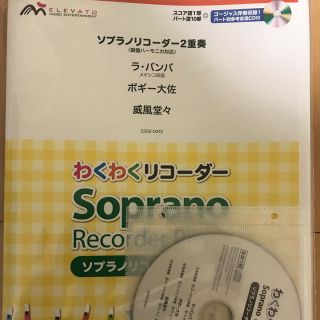 わくわくソプラノリコーダー2重奏 ラ・バンバ、ボギー大佐、威風堂々(童謡/子どもの歌)