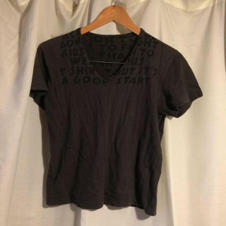 マルタンマルジェラ(Maison Martin Margiela)のマルジェラ エイズ tシャツ  最終値下げ(Tシャツ(半袖/袖なし))