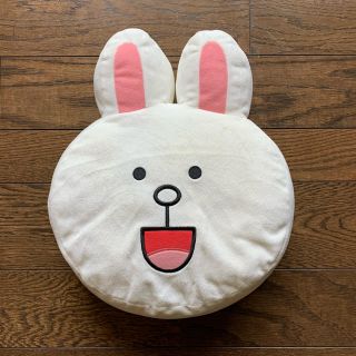 LINE コニーちゃん フェイスクッション(キャラクターグッズ)