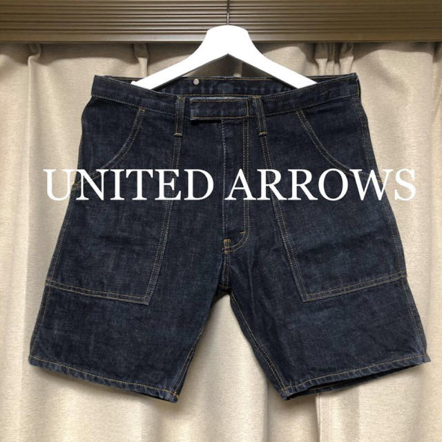 UNITED ARROWS(ユナイテッドアローズ)の美品！UNITED ARROWS デニムショートパンツ！アメリカ製！  メンズのパンツ(ショートパンツ)の商品写真