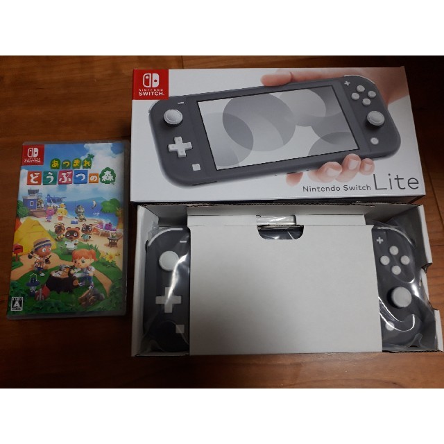 Nintendo Switch ライト グレー 新品