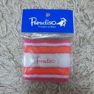 パラディーゾ(Paradiso)の【新品】Paradiso/パラディーゾリストバンド☆色:ピンク・白・オレンジ(その他)