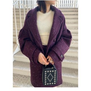 マウジー(moussy)のmoussy TWEED SHORT ジャケット&ミニスカート(セット/コーデ)