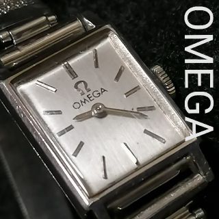 オメガ(OMEGA)のOMEGAオメガ★ジュネーブ美品自動巻きOH済稼働品レディース腕時計アンティーク(腕時計)