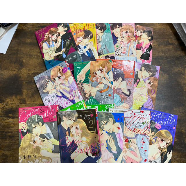 flower(フラワー)のコ－ヒ－＆バニラ 1巻〜14巻セット エンタメ/ホビーの漫画(少女漫画)の商品写真