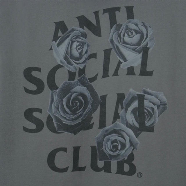 【希少】ANTI SOCIAL SOCIAL CLUB Tシャツ 薔薇