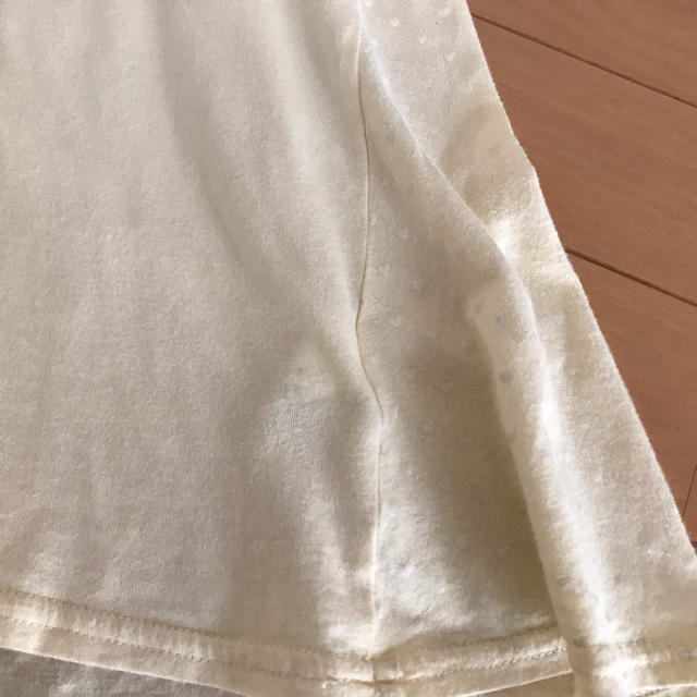 kumikyoku（組曲）(クミキョク)の組曲 TL  半袖カットソー 160 パステルイエロー キッズ/ベビー/マタニティのキッズ服女の子用(90cm~)(Tシャツ/カットソー)の商品写真