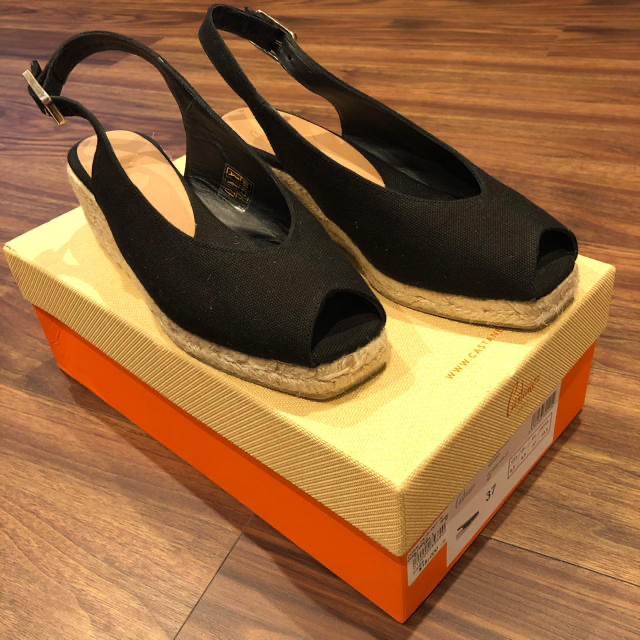 Castaner(カスタニエール)のカスタニエール DOSALIA ウェッジソール サンダル 37 NEGRO レディースの靴/シューズ(サンダル)の商品写真