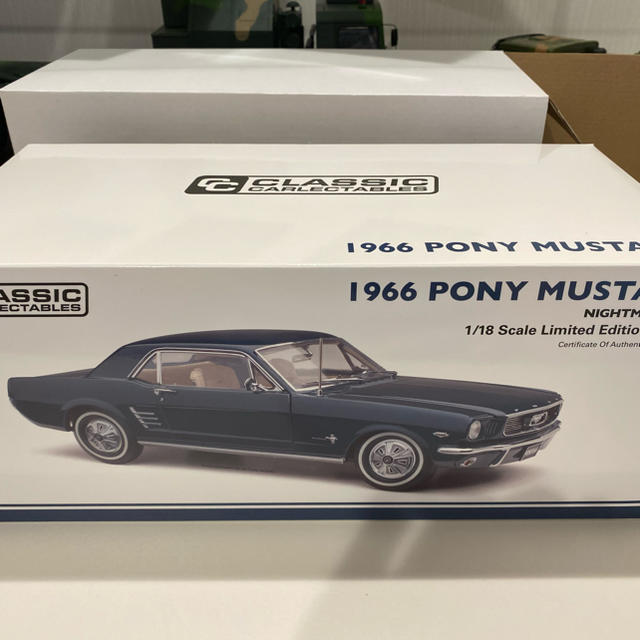 絶版500台限定！CC 製1966 Pony Mustang 1/18