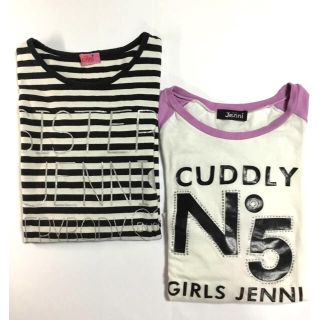 ジェニィ(JENNI)の最終お値下げ❗️SISTER Jenni長袖Tシャツ2着セット　150 ㎝(Tシャツ/カットソー)