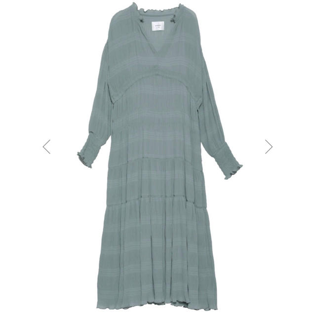 SHIRRING PLEATS DRESS Sサイズ　ワンピース