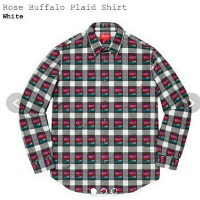 2019 Supreme  Rose Buffalo Plaid Shirt