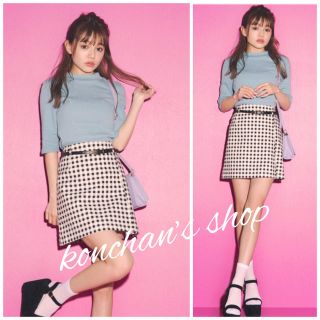 グレイル(GRL)の❥❥タグ付き 新品未使用!! GRL 5分袖テレコトップス❥❥(カットソー(半袖/袖なし))