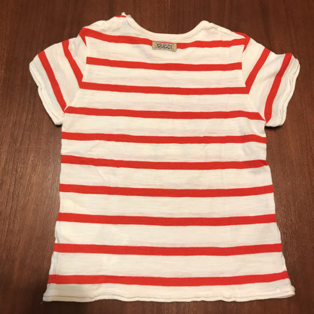 Gucci(グッチ)のGUCCI タイガー ボーダーカットソー 2-3歳用 キッズ/ベビー/マタニティのキッズ服男の子用(90cm~)(Tシャツ/カットソー)の商品写真