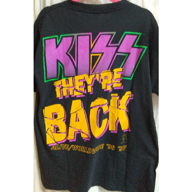 お値下げ！　KISS 97'  ツアーＴシャツ　東京公演　レア！ エンタメ/ホビーのタレントグッズ(ミュージシャン)の商品写真