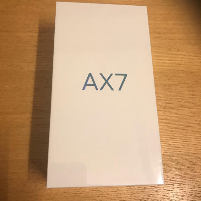 OPPO AX7 ブルー 64GB