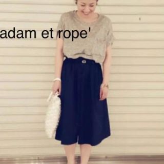 アダムエロぺ(Adam et Rope')のアダムエロペ　ガウチョパンツ　スカーチョ　ワイドパンツ(その他)