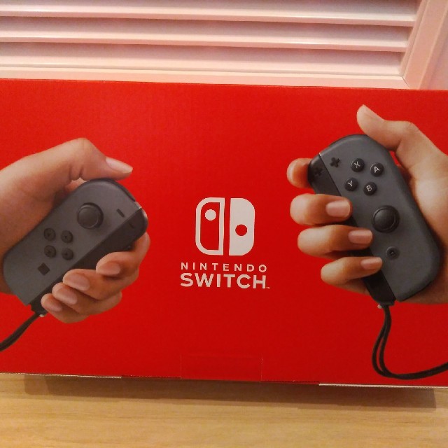 Nintendo Switch グレー新品　保証