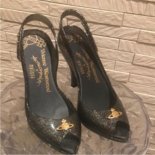 ヴィヴィアンウエストウッド(Vivienne Westwood)のヴィヴィアン × メリッサ コラボサンダル 37(サンダル)