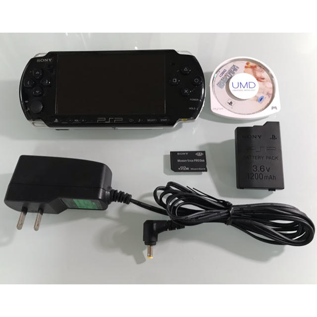 PSP-3000 ピアノブラック - 携帯用ゲーム機本体