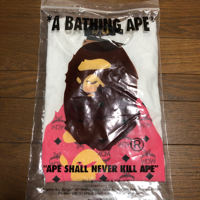 MCM × A BATHING APE BIG APE HEAD Tシャツ