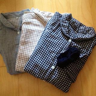 ムジルシリョウヒン(MUJI (無印良品))の3枚SET MUJIのシャツ(シャツ/ブラウス(長袖/七分))
