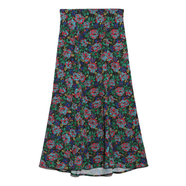 Lily Brown(リリーブラウン)の花柄マーメードスカート レディースのスカート(ロングスカート)の商品写真