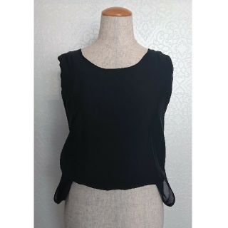 コントワーデコトニエ(Comptoir des cotonniers)の【Artemis様専用】コントワー・デ・コトニエ☆トップス☆34☆黒(Tシャツ(半袖/袖なし))