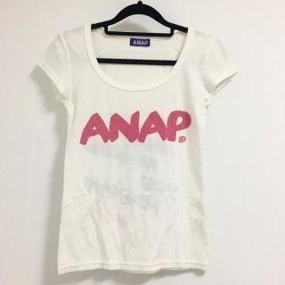 アナップ(ANAP)の美品 ANAP パイル地 Tシャツ(Tシャツ(半袖/袖なし))