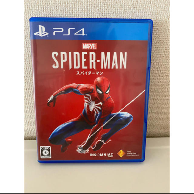 PlayStation4(プレイステーション4)の美品　Marvel’s Spider-Man（スパイダーマン） PS4 エンタメ/ホビーのゲームソフト/ゲーム機本体(家庭用ゲームソフト)の商品写真