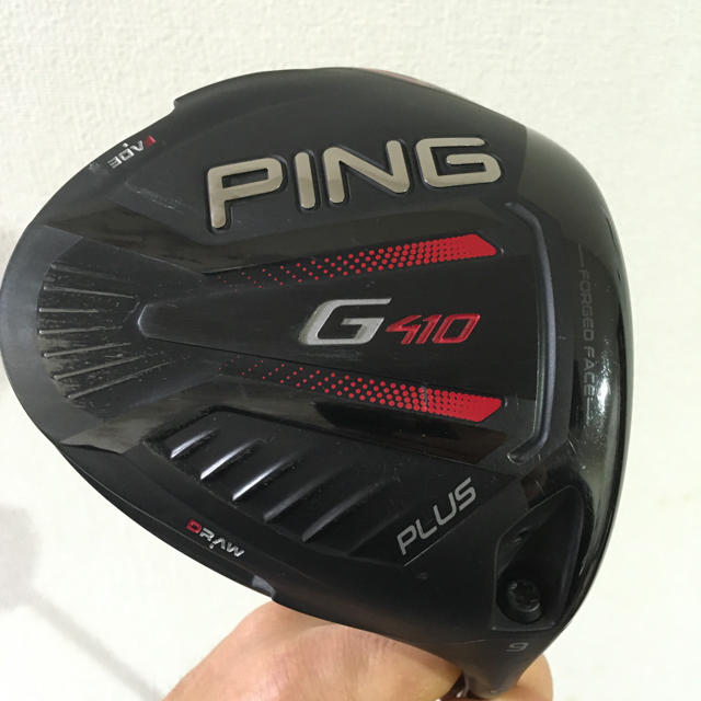 PING ドライバー　G410 プラス　9度　ALTA JCB Sフレックス